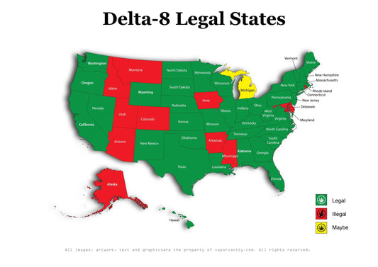 Delta-8 THC Legality: A State-by-State Guide